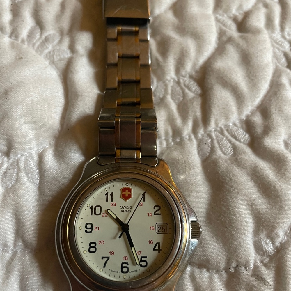 Victorinox Swiss Army Silver Watch